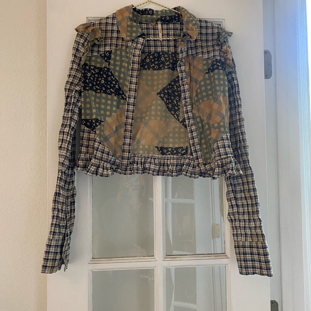 Free People Button Up